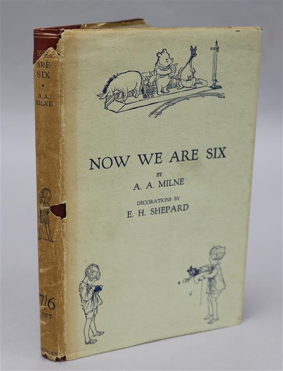 Milne, Alan Alexander - Now We Are Six, first published 1927,
